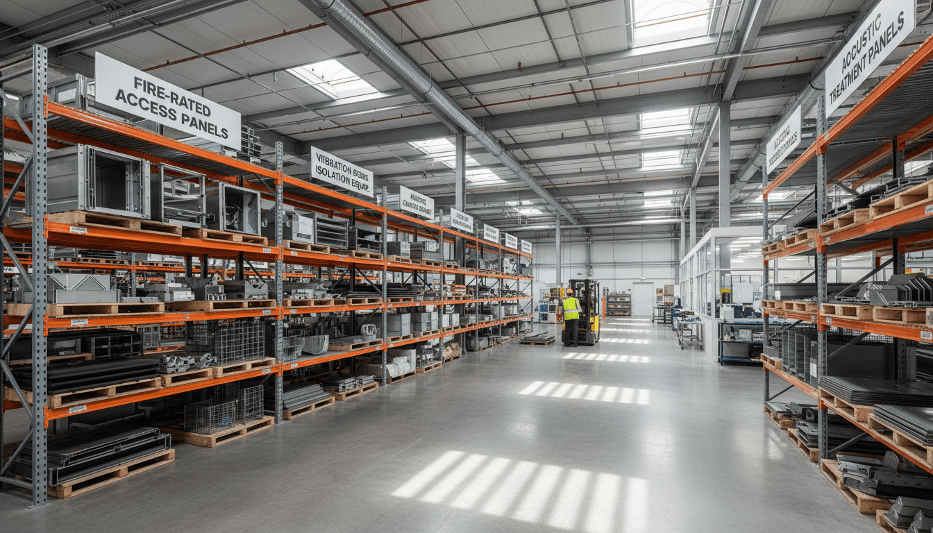 Peak Vending Co. machine in warehouse