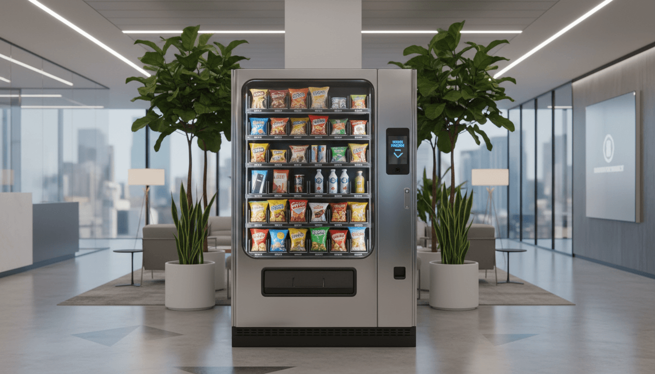 Peak Vending Co. machine in apartment complex